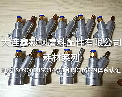 大連灣箱式噴砂機槍頭